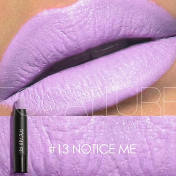 Focallure Other - •Last 1•Matte Pink Moisturizing Crayon Lipstick!